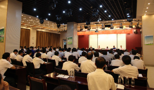 建设集团召开干部大会：陕煤集团党委副书记、董事尤西蒂宣布公司新一届领导班子任命