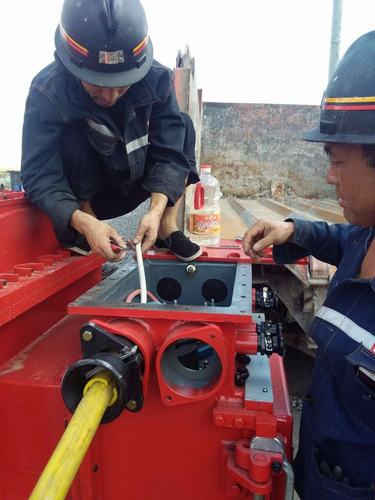 洗选煤运营公司安装第一项目部“热火朝天”忙施工