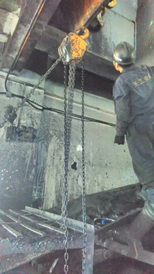 天工公司安装运营项目部注重细节高效完成安阳矿原煤运输设施更换