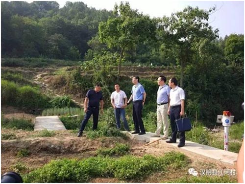 陕南公司配合集团在汉阴扶贫产业项目调研