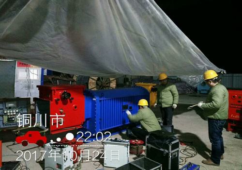 设备租赁中心连夜组织设备检测验收为项目施工提供强有力的后勤保障