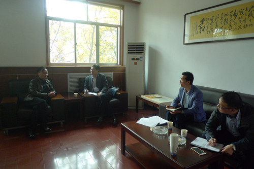 建设集团副总经理司正林莅临机电安装公司检查指导工作