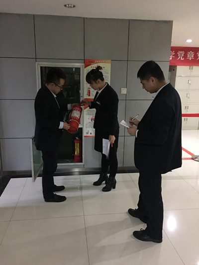 物资公司开展安全隐患大排查不留安全死角