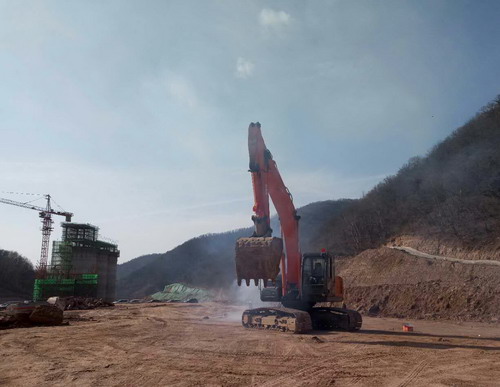 铜川分公司冶坪煤矿动筛车间工程顺利开工