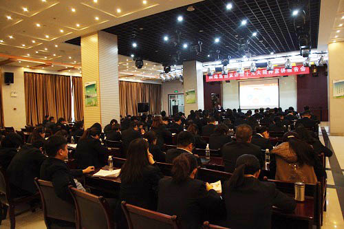 陕煤集团党的十九大精神宣讲团走进建设集团