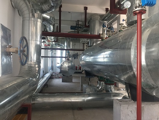 设计施工携手并进 蒲白局职工住宅小区如期供暖