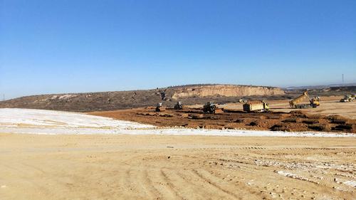 韩城分公司乾元化工场平二标段工程再创佳绩