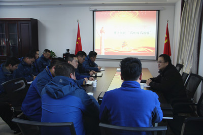 建设集团宣传团成员深入汉中分公司深入宣讲十九大精神