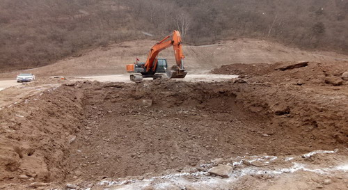 铜川分公司冶坪煤矿矸石仓、通风机房配电室等工程顺利开工