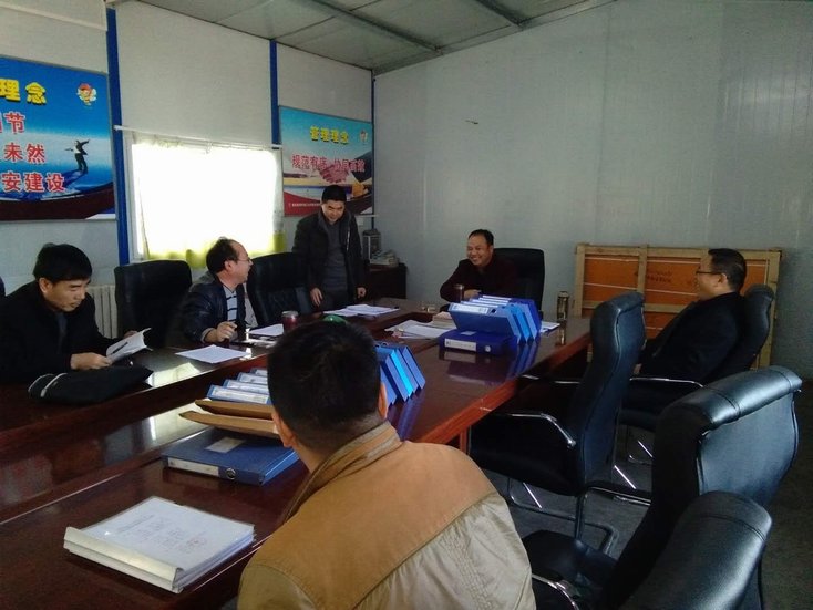 矿建三公司开展春节后复工安全检查工作