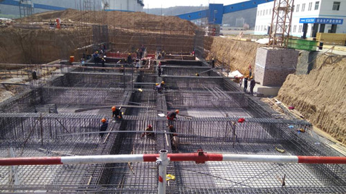 天工公司土建七部发力彬长铁运公司办公楼工程 叫响“天工建设”品牌