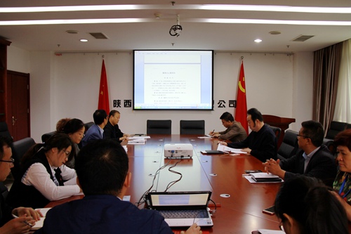 大秦置业公司党委:严肃党委会议事规则在行动