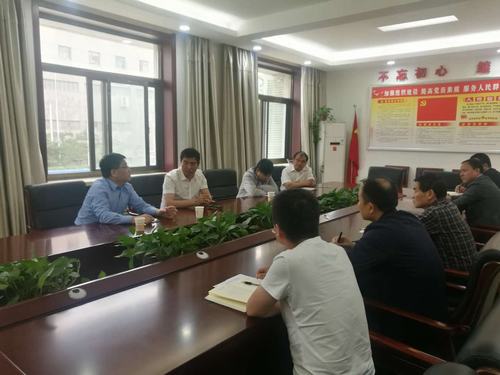 王明智深入渭南各施工点开展调研