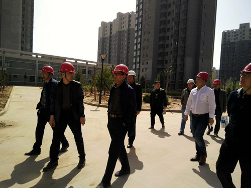 大秦置业公司:“神南华府”项目进度验收顺利完成