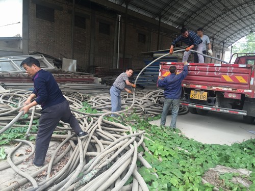 铜煤物资部打响“废旧材料、循环利用”持久战