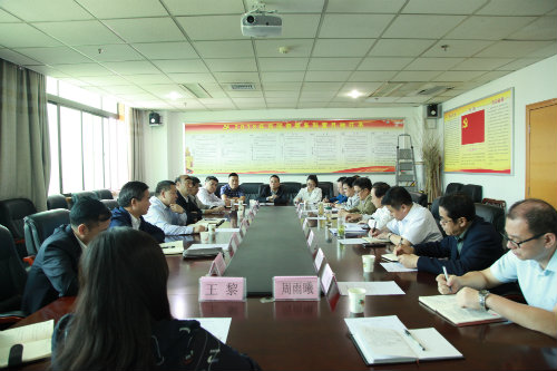 陕煤建设集团与铜川市国资委开展合作对接