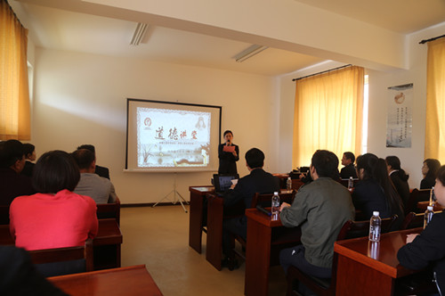 机电安装公司：“道德讲堂”走进铜川市惠家沟村