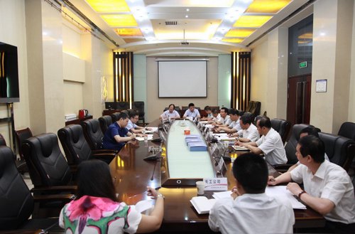 陕煤集团信访维稳和反恐怖工作调研组对陕煤建设开展工作调研