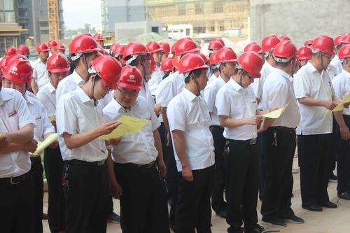 陕煤建设韩城分公司掀起“安全生产月”活动小高潮