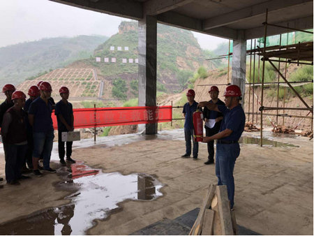 陕煤建设汉中公司积极开展事故应急演练活动