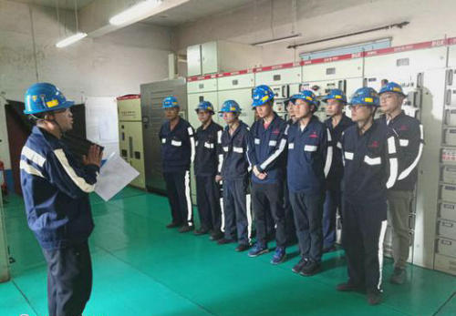 陕煤建设洗选煤运营公司洗煤厂：举行电气火灾事故应急救援演练