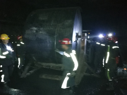 陕煤建设机电安装公司神府项目部48小时完成皮带抢险