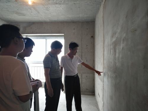 陕煤建设韩城分公司土建六项目部高配2.0开通分户验收直通车