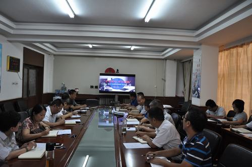 陕煤建设韩城分公司庆祝“建党97周年”系列活动之专题党课