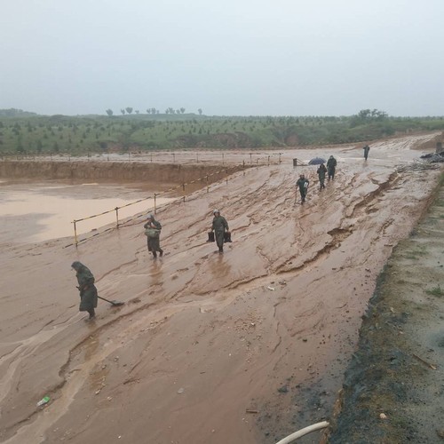 陕煤建设铜煤公司基层项目部用实战检验“雨季三防”应急措施部署