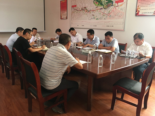 公司领导赴川耀项目检查指导工作