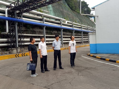 陕煤建设机电安装公司建庄工地工业广场管网改造工程紧密锣鼓筹备中