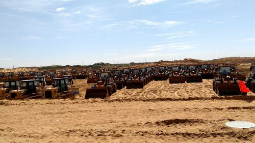 陕煤建设铜煤公司承建的榆林化学公司煤炭新材料示范项目正式开工建设