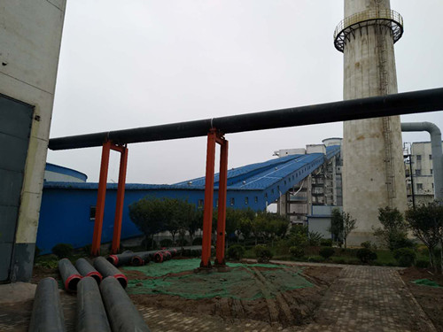 陕煤建设机电安装公司迎难而上推进彬长小庄矿供热支管线工程