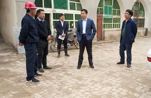 陕煤集团总经理助理、榆林合力集团董事长范京道一行莅临陕煤建设天工公司承建的清涧北国枣业红枣深加工项目视察指导工作