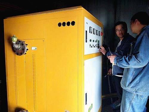 陕煤建设矿建二公司小保当三项目部引进节能环保“新成员”