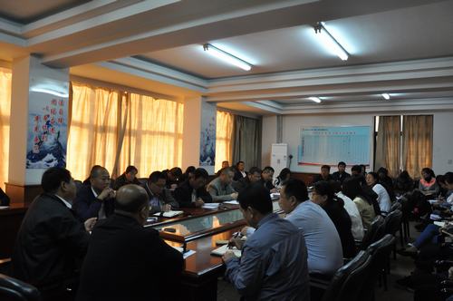 陕煤建设韩城分公司迅速学习传达陕煤建设2018年三季度追赶超越考核点评会精神