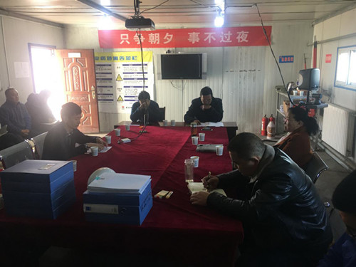 陕煤建设机电安装公司曹家滩项目部承建工程顺利通过竣工预验收