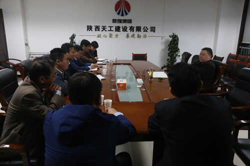 宁兴刚深入天工公司调研指导工作