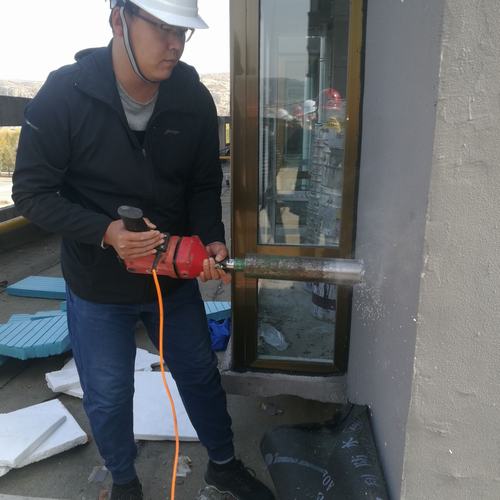 陕煤建设澄合分公司神南住宅外墙保温施工通过验收