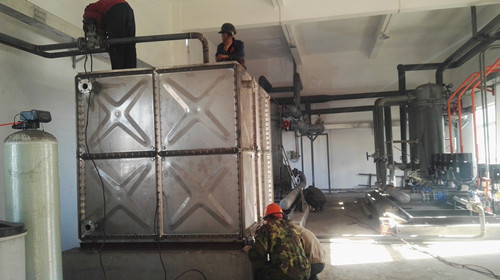 陕煤建设天工公司安装一部大佛寺矿主副井工业场地热力管网工程进入冲刺阶段