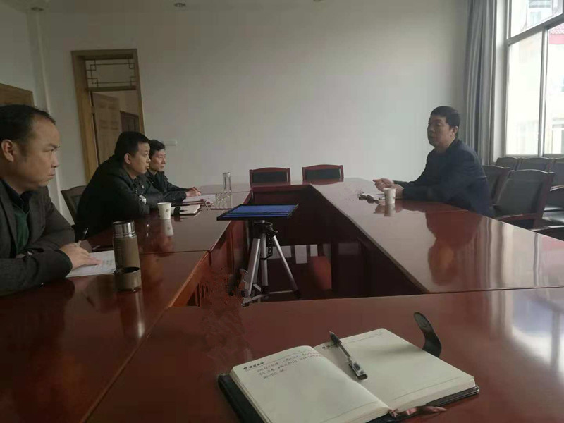 陕煤建设副总工程师宋培章深入矿建三公司调研指导工作