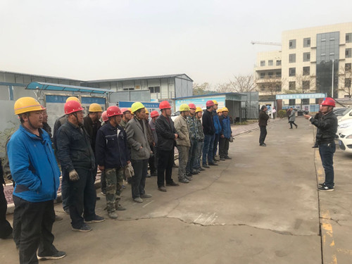 陕煤建设天工公司土建十五部时刻严把安全质量关