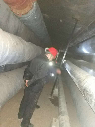 陕煤建设洗选煤运营公司小保当运营项目部工业场地室外供热管道工程顺利通过预验收