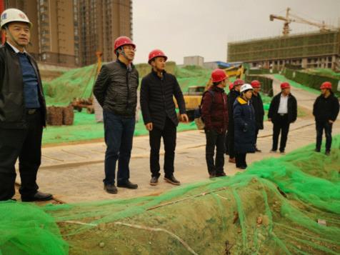 陕煤建设铜川公司蓝山水岸（北区）2#楼顺利通过桩基验收