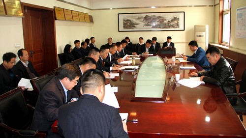 陕煤建设铜煤公司组织召开党员领导干部述诺评诺民主评议