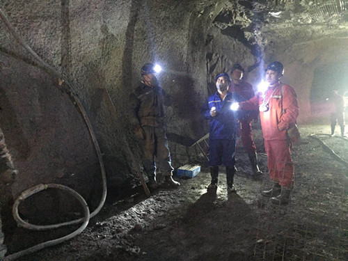 陕煤建设矿建三公司酒钢项目部紧抓生产树形象