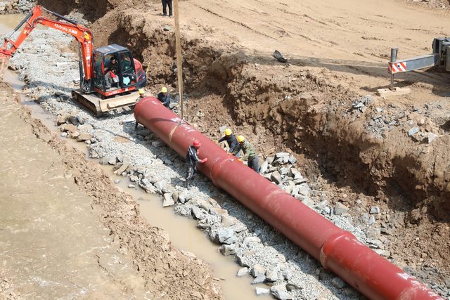 陕煤建设路桥分公司绥德项目部攻坚克难抢抓汛前施工