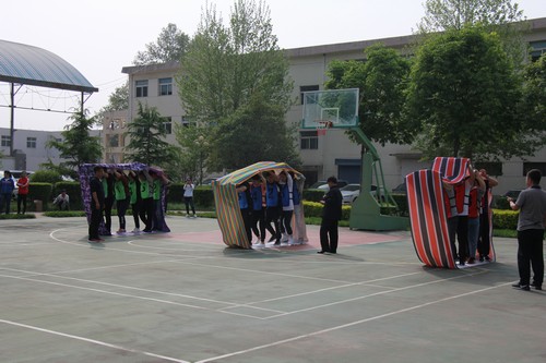 陕煤建设铜煤公司开展“庆五一、迎五四”趣味运动会