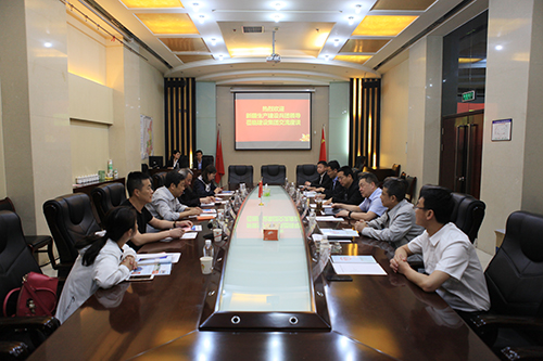 兵团乌鲁木齐工业园区管委会莅临陕煤建设座谈交流