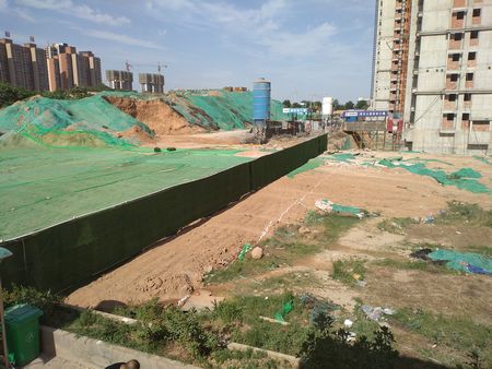 陕煤建设天工公司清洁能源项目部攻坚克难抢工期  安全质量两不误